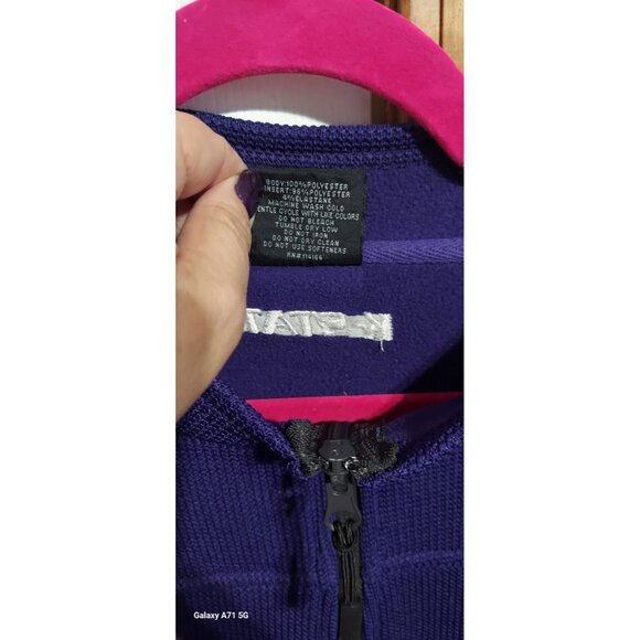 Kansas State University Colosseum Purple 1/4 Zip Pullover Sz XL NCAA Football - Picture 8 of 10